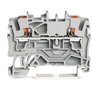 Srovės gnybtas Wago 2202-1201 DIN, 2.5 mm², 2 viet., 24 A