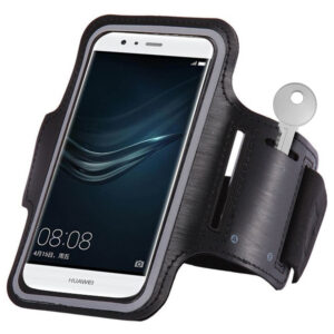 Universal Running Armband for 6" Smartphones juodos spalvos