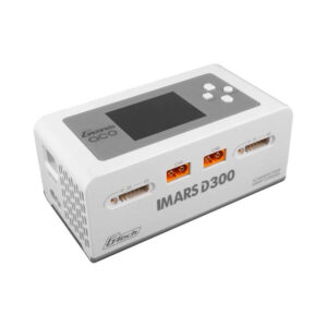 Gens Ace IMARS D300 G-Tech Channel AC/DC 300W/700W RC Battery Charger-EU White - Image 3