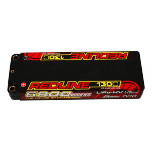 Gens ace Redline Series 5800mAh 7.6V 130C 2S1P HardCase 56# HV Ultra LCG LiPo Battery - Image 3