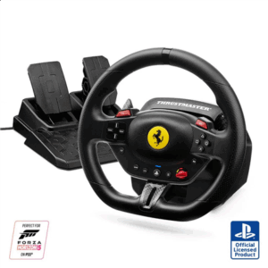 Thrustmaster T98 Steering Wheel and Pedal Set, Ferrari 296 Edition for PS5, PS4 and PC (4160880) - Image 2