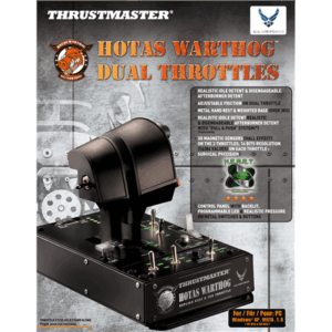 Thrustmaster Dual Throttles and Control Panel HOTAS WARTHOG for PC (2960739) - Image 5