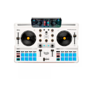 Hercules DJ Mixer DJControl Mix Ultra, Bluetooth, Built-in Battery, White (4780942) - Image 2