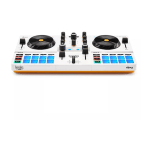 Hercules DJ Mixer DJControl Mix Ultra, Bluetooth, Built-in Battery, White (4780942) - Image 4