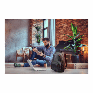 PORT DESIGNS HOUSTON II ECO kuprinė 17,3", juodos spalvos - Image 8