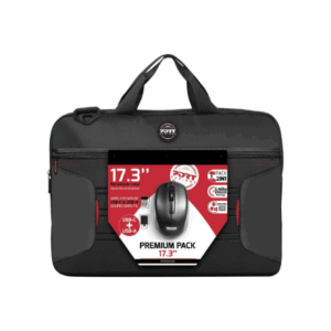 PORT DESIGNS Bundle Premium Pack 17" krepšys nešiojamam kompiuteriui + belaidė pelė (501874) - Image 4