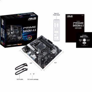 ASUS PRIME B450M-A II, AMD B450 motherboard - Socket AM4 - Image 10