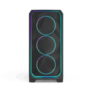 Fractal Design Meshify 3 XL Ambience Pro RGB PC Case, Full Tower, E-ATX, Tempered Glass - Black - Image 4