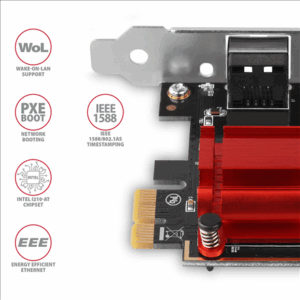 AXAGON PCEE-GIX PCIe Adapter, Gigabit Ethernet, Intel i210-AT - RJ45 - Image 5