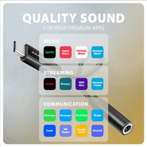 AXAGON ADA-HC USB-C Hi-Res Audio Adapter - 3.5mm Jack, 32 Bit, 384 kHz - Image 9
