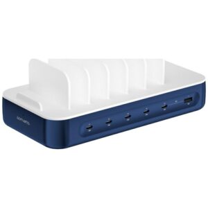 Charging station 4smarts Team 100W with cable set navy blue - Image 2