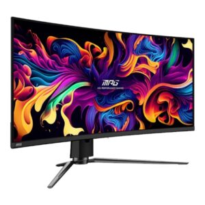 Monitorius MSI MPG 341CQPX QD-OLED 34.18" / UWQHD / 240Hz / 0,03ms (GTG) / Curved juodos spalvos - Image 2