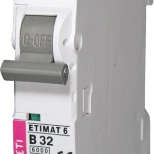 Automatinis jungiklis ETIMAT10, 1P, C, 10kA, 16 A
