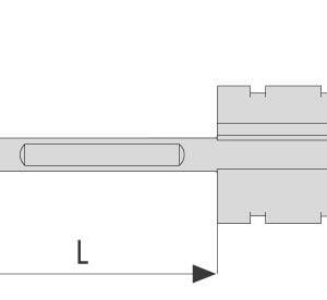 Raktų ruošinys Cisa 00162.00.1, 1 vnt.