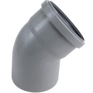 Vidaus kanalizacijos alkūnė HTplus, Ø 75 mm, 45°