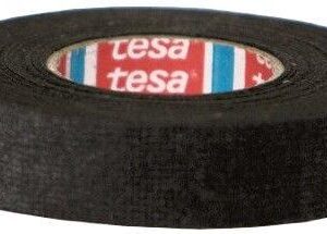 Izoliacinė juosta Tesa Velour Tape, juoda, 19 mm x 15 m