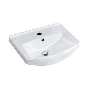 Vonios spintelė su praustuve RIVA SA44, 26×40,8×70 cm, balta - Image 3