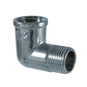 Alkūnė 210PC, TDM Brass, 1/2", vidinis/išorinis sriegis