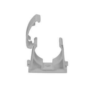 Vamzdžių laikikliai Aks Zielonka, Ø 20 mm, pilki, 5 vnt.