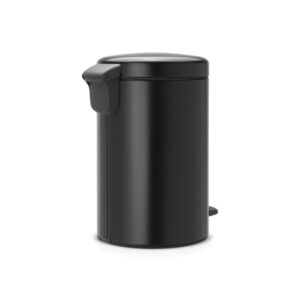 Šiukšliadėžė Brabantia NewIcon, juoda, 12l, 41.1x25.1cm - Image 3