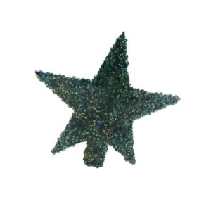 Eglės viršūnė Christmas Touch, 19 cm, mėlyna