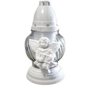 Kapų žvakė Angelas, dega 27 val., 100 g.