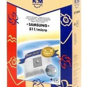 Dulkių siurblio maišeliai K&M S11 Micro, 4 vnt