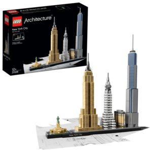 Konstruktorius LEGO Architecture Niujorkas 21028, 598 vnt. - Image 2