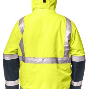 Striukė CANVAS HI-VIS FB-8946 geltona, mėlyna, XL - Image 3