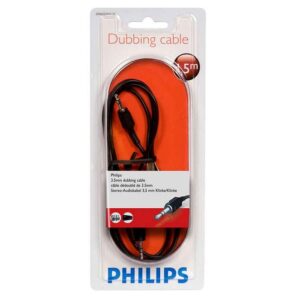 Laidas PHILIPS 3.5mm M, 3.5mm M, 1.5m, juodas SWA2529W/10