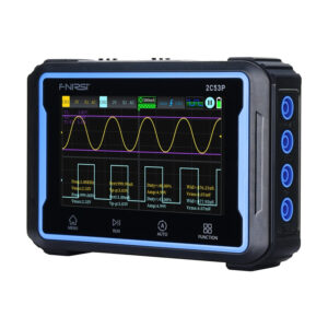 Portable 3-in-1 FNIRSI 2C53P 4.3" touchscreen oscilloscope - Image 2