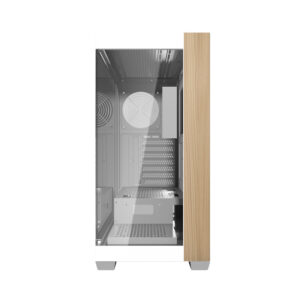 Darkflash DS900W kompiuterio korpusas be ventiliatorių baltos spalvos - Image 4