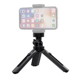 Mini tripod selfie stick holder for phone camera GoPro 16 - 21 cm black - Image 2