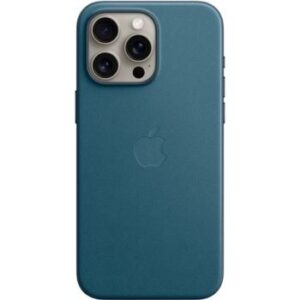 MT4Y3ZM/A Apple FineWoven Case with MagSafe for iPhone 15 Pro Max Pacific Blue - Image 1
