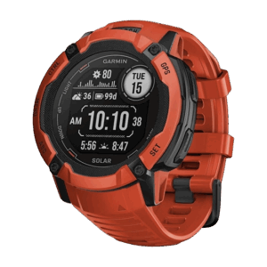 Išmanusis laikrodis Garmin Instinct 2X Solar GPS 50mm - Red