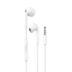 Dudao in-ear ausinės with 3.5mm minijack connector baltos spalvos (X14PRO)