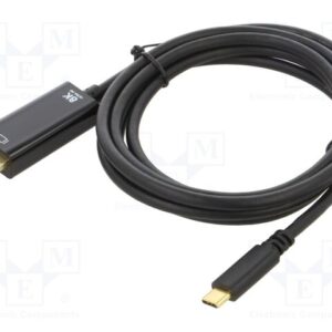 PTC ART USB Type-C  8K/60H DisplayPort (DP) adapter cable, 1.8m C5-2