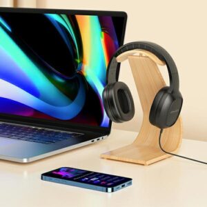 AWEI GM6 on-ear ausinės 3.5mm jack juodos spalvos - Image 3