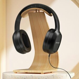 AWEI GM6 on-ear ausinės 3.5mm jack juodos spalvos - Image 4