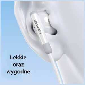 AWEI PC-6T USB stereo ausinės-C juodos spalvos - Image 5