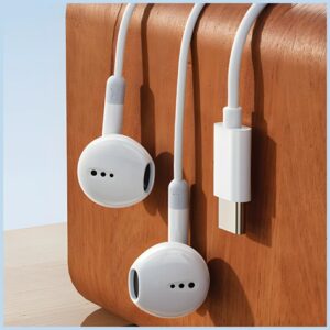 AWEI PC-6T USB stereo ausinės-C juodos spalvos - Image 2