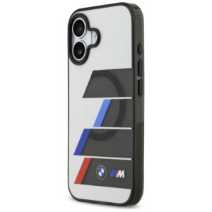 BMW M IML Metal Buttons Tricolor Lines MagSafe dėklas skirtas Apple iPhone 17 Anthracite - Image 2