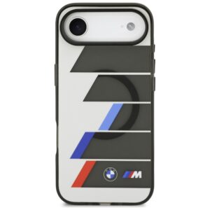 BMW M IML Metal Buttons Tricolor Lines MagSafe case for Apple iPhone Air anthracite - Image 3