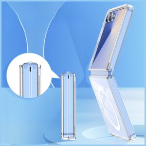 Dėklas Beline Clear MagSafe skirtas Samsung Galaxy Z Flip7 skaidrus - Image 3