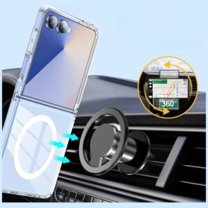 Dėklas Beline Clear MagSafe skirtas Samsung Galaxy Z Flip7 skaidrus - Image 4