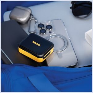 Kabelis Bazic GoCharge Loop 5in1 Lightning, USB-A, Micro USB 1m juodos spalvos - Image 7