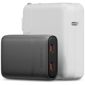 Laidinis įkroviklis Energea TravelWorld Edge 65W 2xUSB-C PD/PPS/QC3.0 (US/UK/EU) graphite - Image 2