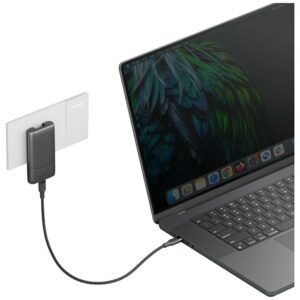 Laidinis įkroviklis Energea TravelWorld Edge 65W 2xUSB-C PD/PPS/QC3.0 (US/UK/EU) graphite - Image 6