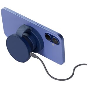 Belaidis įkroviklis Bazic GoMag Trio 2 3in1 15W magnetic skirtas Apple iPhone/Watch/AirPods mėlynos spalvos - Image 3