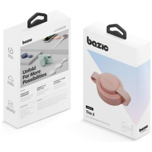 Belaidis įkroviklis Bazic GoMag Trio 2 3in1 15W magnetic skirtas Apple iPhone/Watch/AirPods rožinės spalvos - Image 7